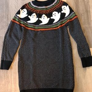 ModCloth Halloween above the knee sweater dress in Medium LIKE NEW